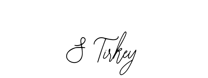 Make a beautiful signature design for name S Tirkey. With this signature (Bearetta-2O07w) style, you can create a handwritten signature for free. S Tirkey signature style 12 images and pictures png