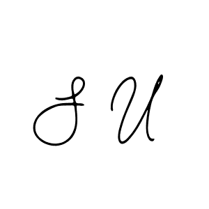 Similarly Bearetta-2O07w is the best handwritten signature design. Signature creator online .You can use it as an online autograph creator for name S U. S U signature style 12 images and pictures png