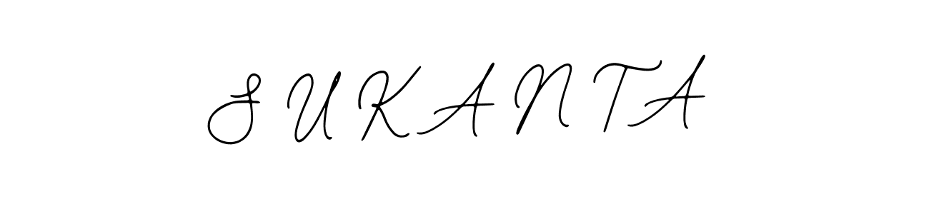 Design your own signature with our free online signature maker. With this signature software, you can create a handwritten (Bearetta-2O07w) signature for name S U K A N T A. S U K A N T A signature style 12 images and pictures png