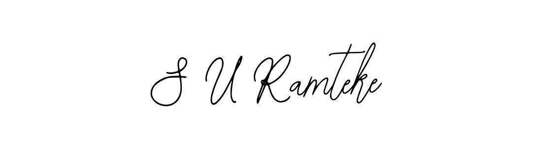 This is the best signature style for the S U Ramteke name. Also you like these signature font (Bearetta-2O07w). Mix name signature. S U Ramteke signature style 12 images and pictures png