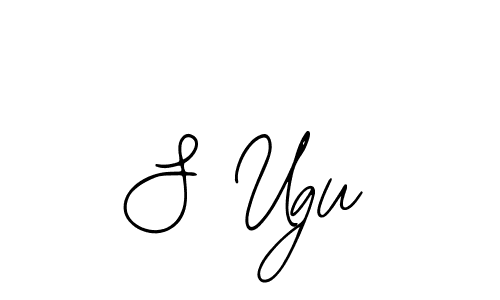 Also You can easily find your signature by using the search form. We will create S Ugu name handwritten signature images for you free of cost using Bearetta-2O07w sign style. S Ugu signature style 12 images and pictures png