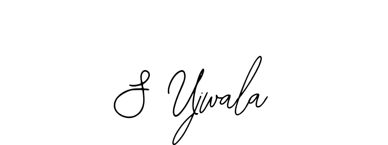 How to Draw S Ujwala signature style? Bearetta-2O07w is a latest design signature styles for name S Ujwala. S Ujwala signature style 12 images and pictures png