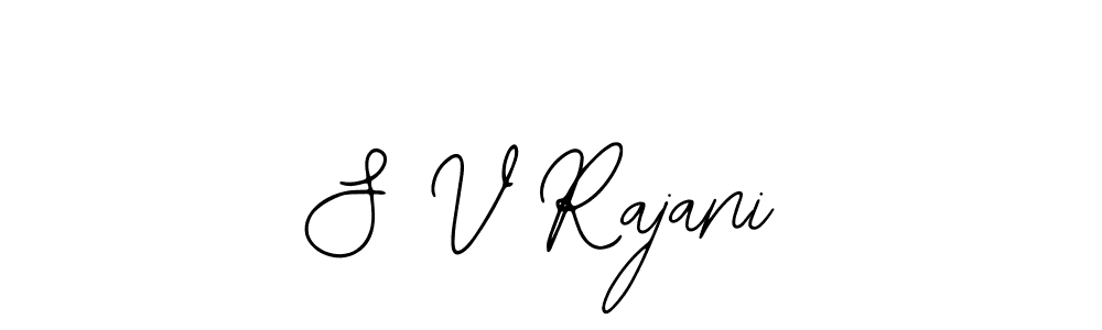 S V Rajani stylish signature style. Best Handwritten Sign (Bearetta-2O07w) for my name. Handwritten Signature Collection Ideas for my name S V Rajani. S V Rajani signature style 12 images and pictures png