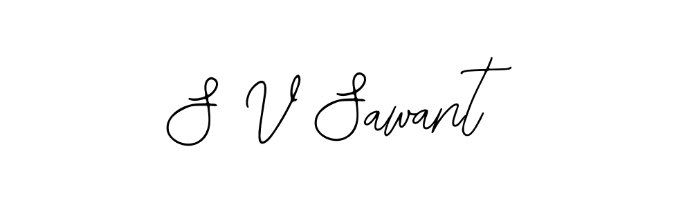 Similarly Bearetta-2O07w is the best handwritten signature design. Signature creator online .You can use it as an online autograph creator for name S V Sawant. S V Sawant signature style 12 images and pictures png