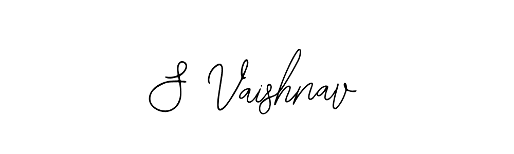 Also You can easily find your signature by using the search form. We will create S Vaishnav name handwritten signature images for you free of cost using Bearetta-2O07w sign style. S Vaishnav signature style 12 images and pictures png