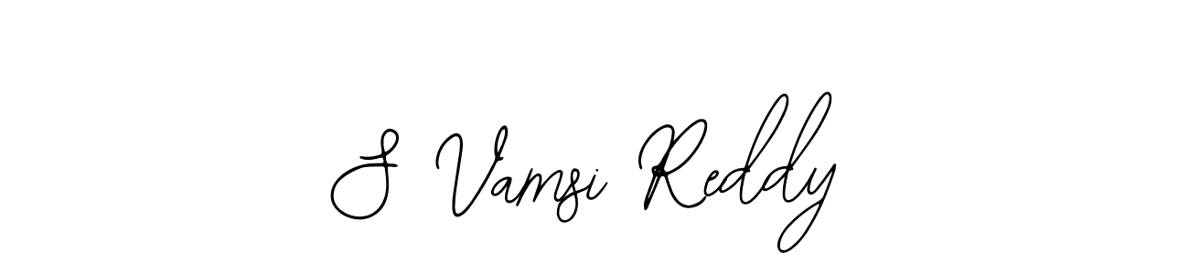 How to Draw S Vamsi Reddy signature style? Bearetta-2O07w is a latest design signature styles for name S Vamsi Reddy. S Vamsi Reddy signature style 12 images and pictures png