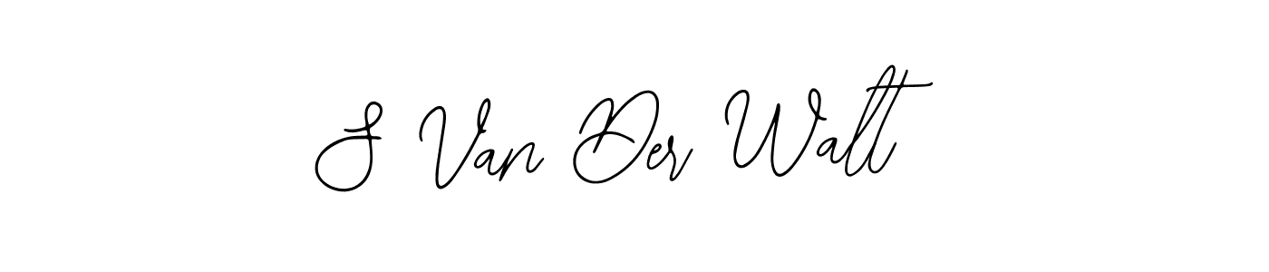 S Van Der Walt stylish signature style. Best Handwritten Sign (Bearetta-2O07w) for my name. Handwritten Signature Collection Ideas for my name S Van Der Walt. S Van Der Walt signature style 12 images and pictures png