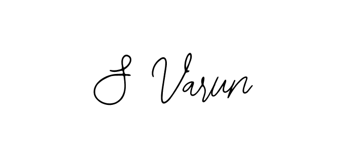 Also You can easily find your signature by using the search form. We will create S Varun name handwritten signature images for you free of cost using Bearetta-2O07w sign style. S Varun signature style 12 images and pictures png