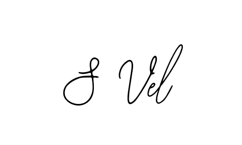 How to make S Vel signature? Bearetta-2O07w is a professional autograph style. Create handwritten signature for S Vel name. S Vel signature style 12 images and pictures png
