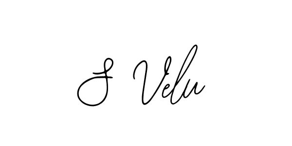 How to Draw S Velu signature style? Bearetta-2O07w is a latest design signature styles for name S Velu. S Velu signature style 12 images and pictures png