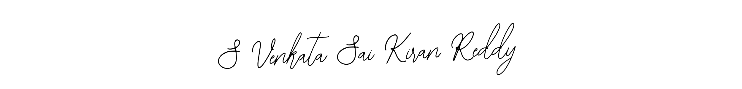 Make a beautiful signature design for name S Venkata Sai Kiran Reddy. Use this online signature maker to create a handwritten signature for free. S Venkata Sai Kiran Reddy signature style 12 images and pictures png