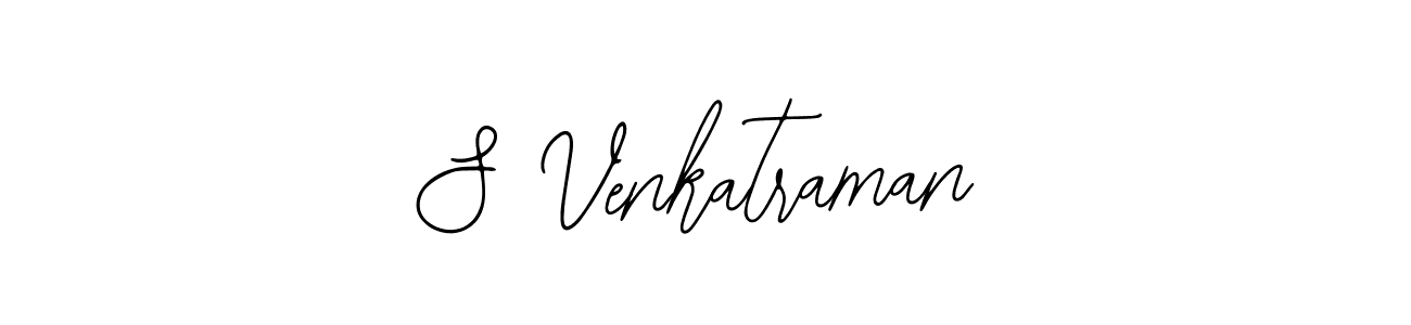 Similarly Bearetta-2O07w is the best handwritten signature design. Signature creator online .You can use it as an online autograph creator for name S Venkatraman. S Venkatraman signature style 12 images and pictures png