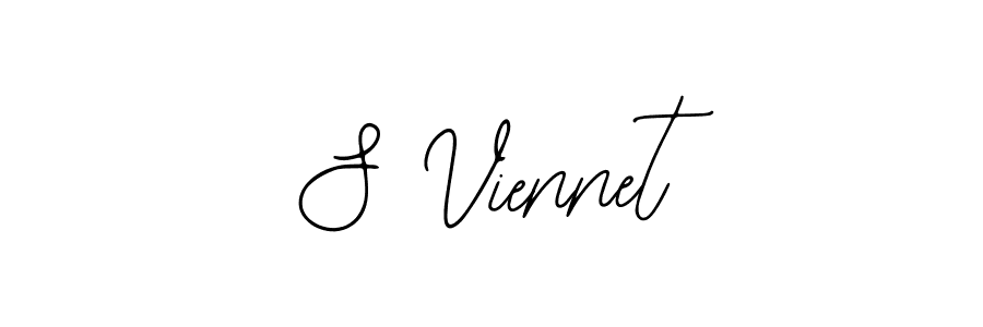 S Viennet stylish signature style. Best Handwritten Sign (Bearetta-2O07w) for my name. Handwritten Signature Collection Ideas for my name S Viennet. S Viennet signature style 12 images and pictures png