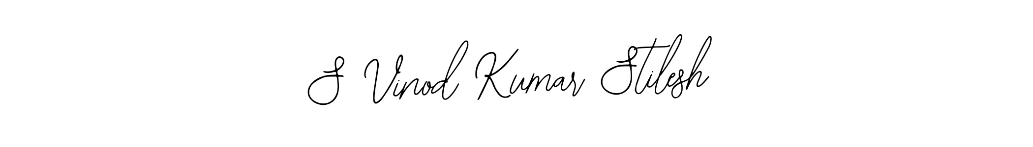 Make a beautiful signature design for name S Vinod Kumar Stilesh. Use this online signature maker to create a handwritten signature for free. S Vinod Kumar Stilesh signature style 12 images and pictures png