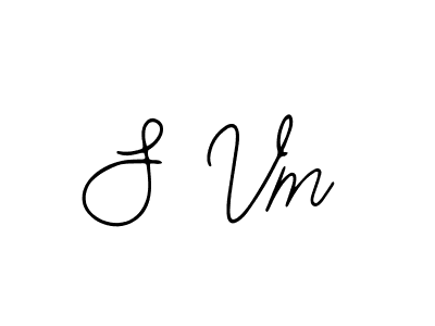 Also You can easily find your signature by using the search form. We will create S Vm name handwritten signature images for you free of cost using Bearetta-2O07w sign style. S Vm signature style 12 images and pictures png