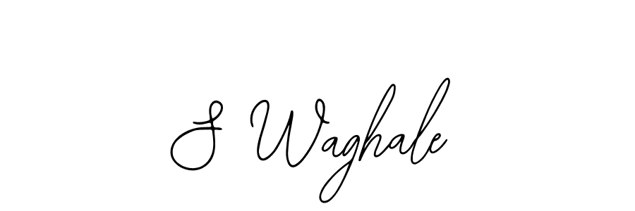 The best way (Bearetta-2O07w) to make a short signature is to pick only two or three words in your name. The name S Waghale include a total of six letters. For converting this name. S Waghale signature style 12 images and pictures png