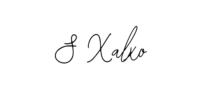Bearetta-2O07w is a professional signature style that is perfect for those who want to add a touch of class to their signature. It is also a great choice for those who want to make their signature more unique. Get S Xalxo name to fancy signature for free. S Xalxo signature style 12 images and pictures png