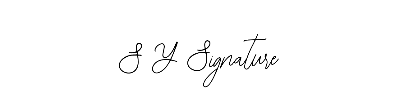 if you are searching for the best signature style for your name S Y Signature. so please give up your signature search. here we have designed multiple signature styles  using Bearetta-2O07w. S Y Signature signature style 12 images and pictures png