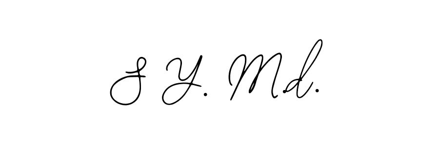 How to Draw S Y. M.d. signature style? Bearetta-2O07w is a latest design signature styles for name S Y. M.d.. S Y. M.d. signature style 12 images and pictures png