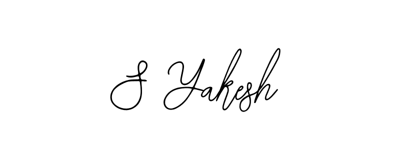 Similarly Bearetta-2O07w is the best handwritten signature design. Signature creator online .You can use it as an online autograph creator for name S Yakesh. S Yakesh signature style 12 images and pictures png