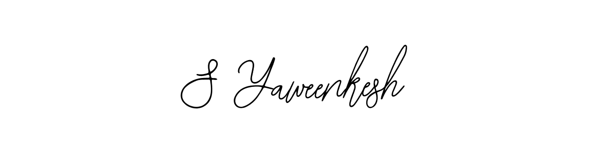 How to make S Yaweenkesh signature? Bearetta-2O07w is a professional autograph style. Create handwritten signature for S Yaweenkesh name. S Yaweenkesh signature style 12 images and pictures png