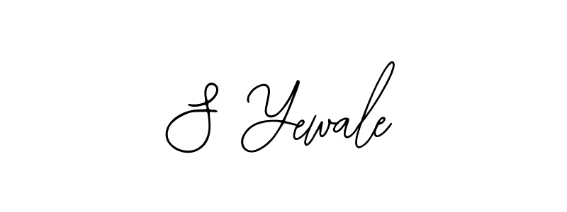 This is the best signature style for the S Yewale name. Also you like these signature font (Bearetta-2O07w). Mix name signature. S Yewale signature style 12 images and pictures png