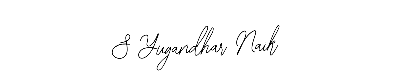 Once you've used our free online signature maker to create your best signature Bearetta-2O07w style, it's time to enjoy all of the benefits that S Yugandhar Naik name signing documents. S Yugandhar Naik signature style 12 images and pictures png