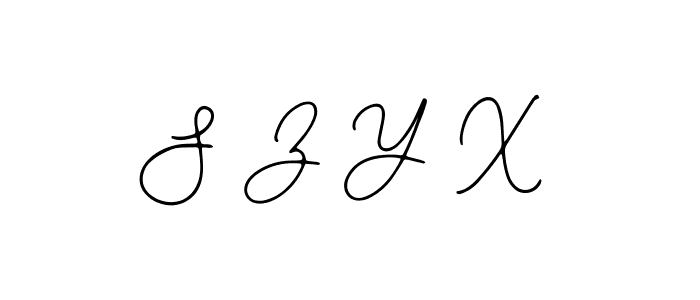 You can use this online signature creator to create a handwritten signature for the name S Z Y X. This is the best online autograph maker. S Z Y X signature style 12 images and pictures png