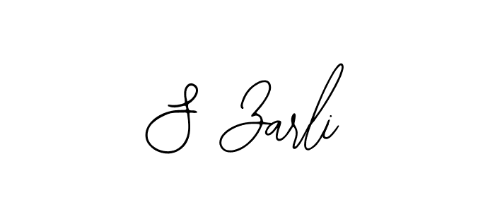 It looks lik you need a new signature style for name S Zarli. Design unique handwritten (Bearetta-2O07w) signature with our free signature maker in just a few clicks. S Zarli signature style 12 images and pictures png
