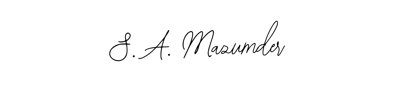 You can use this online signature creator to create a handwritten signature for the name S. A. Mazumder. This is the best online autograph maker. S. A. Mazumder signature style 12 images and pictures png