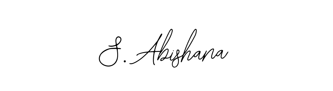 Make a beautiful signature design for name S. Abishana. With this signature (Bearetta-2O07w) style, you can create a handwritten signature for free. S. Abishana signature style 12 images and pictures png