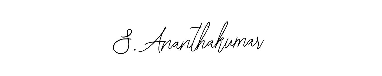 Make a short S. Ananthakumar signature style. Manage your documents anywhere anytime using Bearetta-2O07w. Create and add eSignatures, submit forms, share and send files easily. S. Ananthakumar signature style 12 images and pictures png