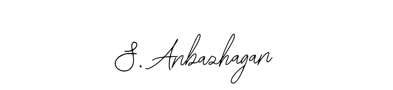 Also You can easily find your signature by using the search form. We will create S. Anbazhagan name handwritten signature images for you free of cost using Bearetta-2O07w sign style. S. Anbazhagan signature style 12 images and pictures png