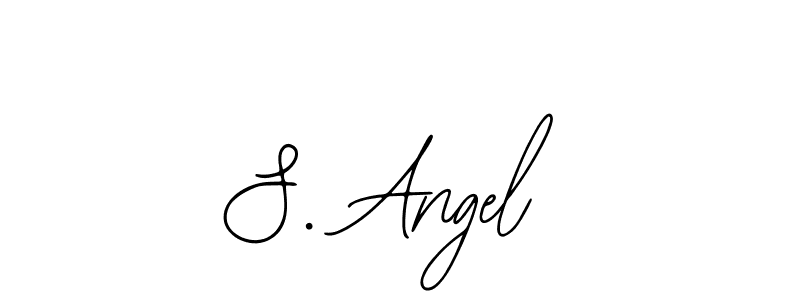 Best and Professional Signature Style for S. Angel. Bearetta-2O07w Best Signature Style Collection. S. Angel signature style 12 images and pictures png