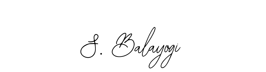 Make a beautiful signature design for name S. Balayogi. Use this online signature maker to create a handwritten signature for free. S. Balayogi signature style 12 images and pictures png