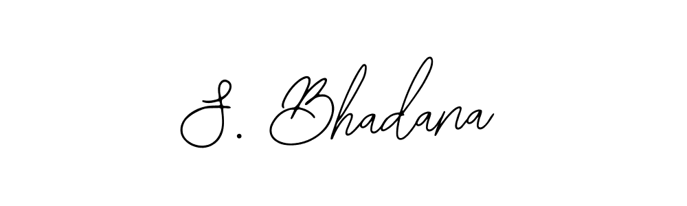 How to Draw S. Bhadana signature style? Bearetta-2O07w is a latest design signature styles for name S. Bhadana. S. Bhadana signature style 12 images and pictures png