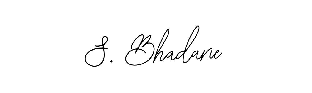 Bearetta-2O07w is a professional signature style that is perfect for those who want to add a touch of class to their signature. It is also a great choice for those who want to make their signature more unique. Get S. Bhadane name to fancy signature for free. S. Bhadane signature style 12 images and pictures png