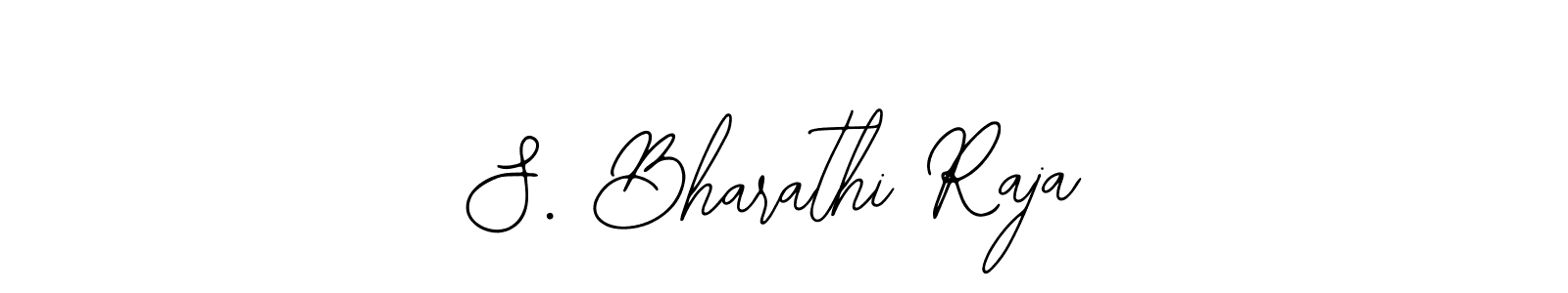 Make a beautiful signature design for name S. Bharathi Raja. With this signature (Bearetta-2O07w) style, you can create a handwritten signature for free. S. Bharathi Raja signature style 12 images and pictures png