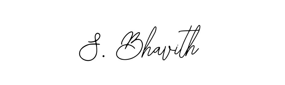 Also we have S. Bhavith name is the best signature style. Create professional handwritten signature collection using Bearetta-2O07w autograph style. S. Bhavith signature style 12 images and pictures png