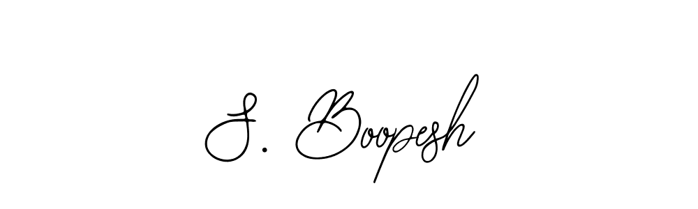 Bearetta-2O07w is a professional signature style that is perfect for those who want to add a touch of class to their signature. It is also a great choice for those who want to make their signature more unique. Get S. Boopesh name to fancy signature for free. S. Boopesh signature style 12 images and pictures png
