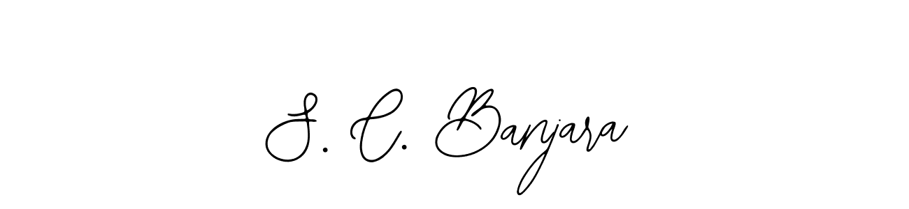 Make a beautiful signature design for name S. C. Banjara. Use this online signature maker to create a handwritten signature for free. S. C. Banjara signature style 12 images and pictures png