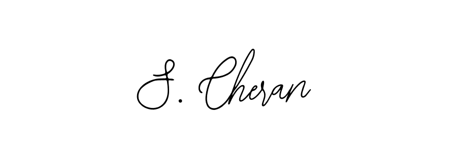 Use a signature maker to create a handwritten signature online. With this signature software, you can design (Bearetta-2O07w) your own signature for name S. Cheran. S. Cheran signature style 12 images and pictures png