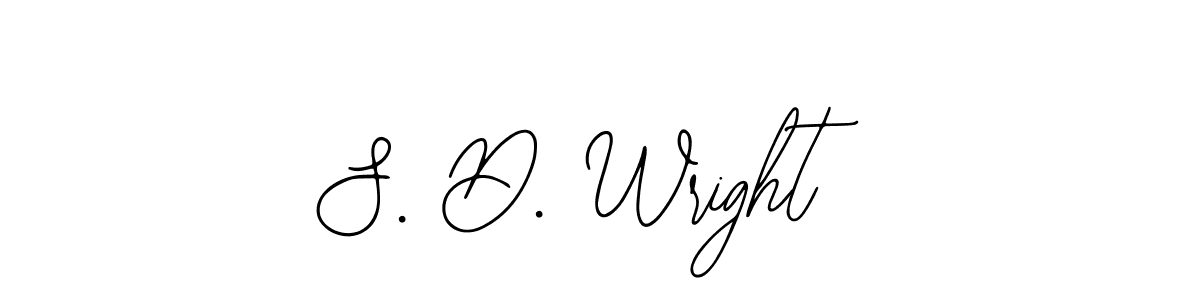 Best and Professional Signature Style for S. D. Wright. Bearetta-2O07w Best Signature Style Collection. S. D. Wright signature style 12 images and pictures png