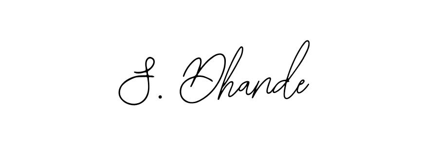 Best and Professional Signature Style for S. Dhande. Bearetta-2O07w Best Signature Style Collection. S. Dhande signature style 12 images and pictures png