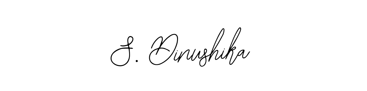 The best way (Bearetta-2O07w) to make a short signature is to pick only two or three words in your name. The name S. Dinushika include a total of six letters. For converting this name. S. Dinushika signature style 12 images and pictures png