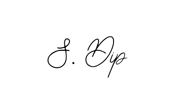 S. Dip stylish signature style. Best Handwritten Sign (Bearetta-2O07w) for my name. Handwritten Signature Collection Ideas for my name S. Dip. S. Dip signature style 12 images and pictures png