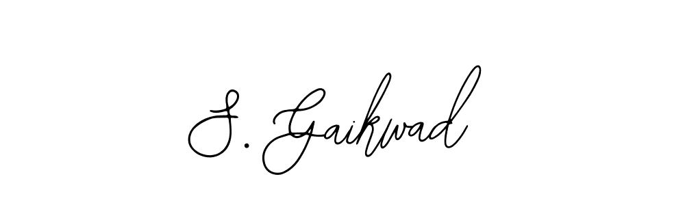 Make a beautiful signature design for name S. Gaikwad. With this signature (Bearetta-2O07w) style, you can create a handwritten signature for free. S. Gaikwad signature style 12 images and pictures png