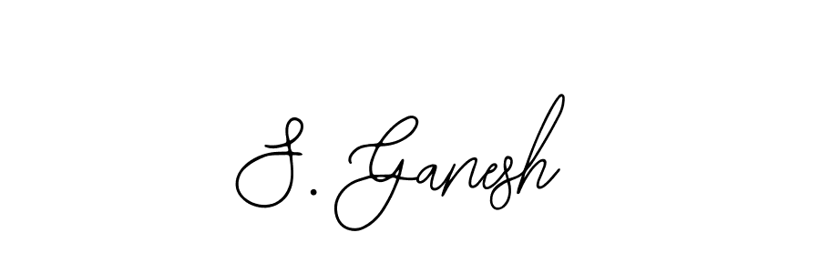 Also You can easily find your signature by using the search form. We will create S. Ganesh name handwritten signature images for you free of cost using Bearetta-2O07w sign style. S. Ganesh signature style 12 images and pictures png