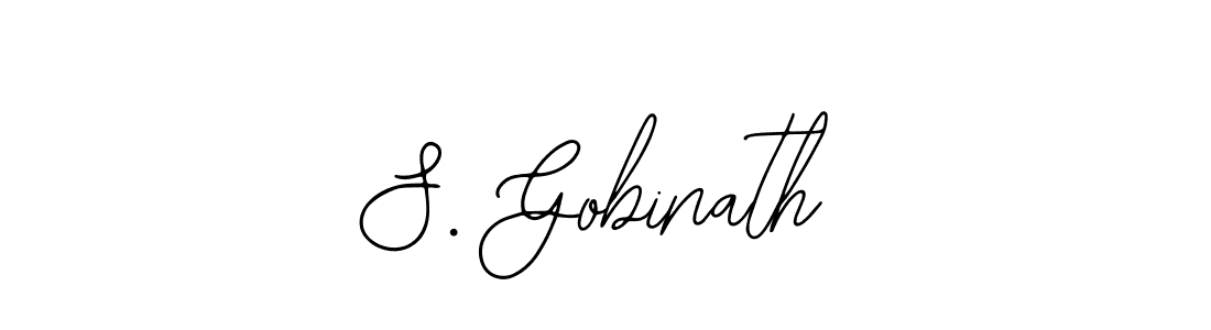 S. Gobinath stylish signature style. Best Handwritten Sign (Bearetta-2O07w) for my name. Handwritten Signature Collection Ideas for my name S. Gobinath. S. Gobinath signature style 12 images and pictures png