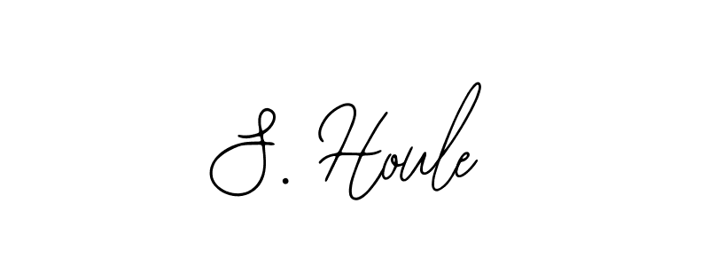 You should practise on your own different ways (Bearetta-2O07w) to write your name (S. Houle) in signature. don't let someone else do it for you. S. Houle signature style 12 images and pictures png